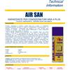 Spray AIR SAN IGIENIZZANTE SANIFICANTE PER CONDIZIONATORI antimuffa profumato .