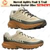 Merrell Agility Peak 5 Trail Running Oyster Olive 70794797 Taglia Uomo