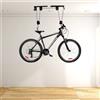 PARANCO BICI SOLLEVATORE SOFFITTO GARAGE CARRUCOLA GANCIO PORTABICI CARICO 60KG