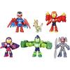 Hasbro Marvel Iron Man and His Awesome Friends Pack Avengers en Armure, Pack de Figurin