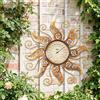 Termometro solare da esterno, facile da leggere, decorativo per garage,