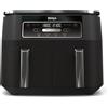 Ninja Foodi Dual Zone Friggitrice ad Aria Digitale 2 Cestelli Antiaderenti 7.6L 4 in 1