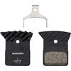 SHIMANO Pastiglie freno a disco SHIMANO L05A-RF e composto in resina a molla con pias...