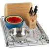 HOLDN' STORAGE Organizer per cassetti estraibili, resistente, con ripiani estraibili per armadio da cucina, cassetto scorrevole, 35,56 cm di larghezza x 53,34 cm di profondità - richiede almeno un telaio in filo di