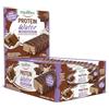 Equilibra Alimenti Proteici, Barrette Proteiche Wafer, Protein Wafer, 25 x 35 g, Gusto Cioccolato, Ricoperte di Cioccolato al Latte, Ricche di Fibre, Senza Edulcoranti, 2g Zuccheri per Barretta