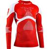 X-Bionic Energy Accumulator 4.0 Patriot Switzerland Maglietta a Maniche Lunghe Uomo