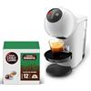 NESCAFÉ DOLCE GUSTO Krups Genio S Macchina per Caffè Espresso e Altre bevande in capsula, Automatica, Bianco + Miscela Robusta Caffè Espresso 90 capsule