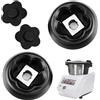 Cjqrl 2 Pezzi Set di Ricambi di Alta Qualità per Monsieur Cuisine Connect e Smart, Por