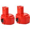 Shentec [2 pezzi] Shentec 14.4V 3.5Ah Ni-MH Batteria per Makita PA14 1420 1422 1433 1434