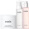 Babor Hyaluronic Cleansing Balm 150ml Foam 200ml Soothing Rose Toner 200ml