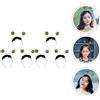 6pcs Antenna Ape Hair Hoops Lifelike Bee Fabbands Copricapo per prestazioni