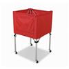 Carrello Portapalloni Pieghevole con Ruote Leggero per Campi da Gioco