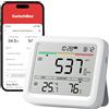 Does not apply Rilevatore Di CO2, Termometro Ambiente Interno Con Sensore CO2, Ampio Display, T