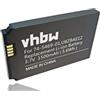 vhbw Batteria sostituisce Cisco CP-BATT-7925G-STD 74-5469-01 74-5468-01 1500mAh