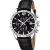 Festina Orologio Uomo Festina in Pelle Timeless Chronograph Cronografo F16760/4 Nero
