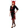 Folat 23735 Sexy Halloween Devil's Dress (Medium/Large) M-L