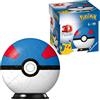 Ravensburger - Puzzle 3D, Pokémon Pokéball Blu e Rossa, per Adulti e Bambini 6+