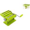 Habi Macchina per Pasta, Metallo, Verde Lime, 4 unità
