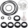 Intex Per for intex Kit Sostituzione Pompa Filtro Sabbia con O Ring e Valvola Rilascio