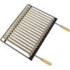 El zorro IMEX EL ZORRO 71604 - Griglia per Barbecue, in Acciaio Inossidabile, 46,5 x 41 c