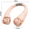 Bladeless Neck Fan Ventilatore da collo pale progettato per il comfort con funzioni di sicure