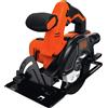 BLACK+DECKER, SEGA CIRCOLARE B&D 18 V. 140 MM A BATTERIA LITIO CORPO MACCHINA IN