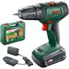 Bosch Trapano a batteria UniversalDrill 18V, 1 batteria, Sistema da 18 Volt, in