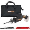 WORX WX501.9 Sega a gattuccio 20 V con LED, senza batteria e caricabatterie | Po