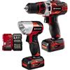 Einhell Set trapano avvitatore a batteria TE-CD 12/1 Li +22+CL (ioni di litio, 1