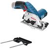 Bosch Professional GKS 12V-26 Sega Circolare a Batteria, 1400 Giri/Minuto, Solo,
