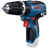 Bosch Professional 12V System Trapano-avvitatore con Percussione a Batteria GSB