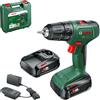 Bosch Trapano avvitatore a batteria EasyDrill 18V-40 (2 batterie da 2,0 Ah, sist