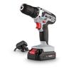 Powerplus POWER plus POWC1071 - Trapano avvitatore, batteria 20 V Li-ion, colore grigio