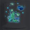 Adesivi Subacquei Luminosi PVC per Pareti Bagno Coperchio WC e Vasche Pesci