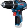 Bosch Professional 12V System Trapano-avvitatore con Percussione a Batteria GSB