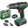 Bosch Home and Garden, Trapano Battente-Avvitatore a Batteria UniversalImpact 18