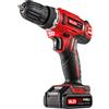VALEX TRAPANO AVVITATORE A BATTERIA LITIO 12V FAMILY-TECH 112 VALEX 1429400