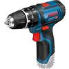 Bosch Professional 12V System Trapano-Avvitatore con Percussione a Batteria Gsb