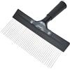 Pettine in Acciaio Inox Antiruggine Pettine con Manico in Plastica Decorativo