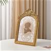 Cornice con Cavalletto Ornata Portafoto a Esposizione Shabby Chic per Scrivania