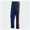 Adidas Firebird Originali Pantaloni Tuta IN Blu con Rosso e Giallo Righe
