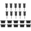 UKCOCO Spine Antipolvere Spina Micro USB Per Dispositivi Tappo Tappi Silicone