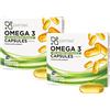 Emytan Omega 3 1080mg integratore alimentare di acidi grassi essenziali - certificato IFOS - 60 softgel di olio di pesce puro ad alto dosaggio - 535mg EPA / 268mg DHA per dose giornaliera
