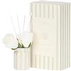 THUN Set diffusore con rose, grigio