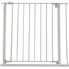 Relaxdays Cancello di Sicurezza per Scale, 82-87 cm, Senza Foratura, Neonati e Bambini, Grigio