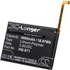 vhbw Batteria sostituisce Samsung GH81-18734A HQ-S71 4900mAh