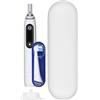 Oral-B iO 6S White Spazzolino elettrico, 1 testina per spazzolino elettrico, 1 custodia da viaggio