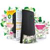 Airwick Deodorante per ambienti Air Wick Active Fresh, confezione contenente 1 diffusore automatico senza aerosol, 1 ricarica Bouquet di Gelsomino e Peonia Bianca (228 ml) e 2 batterie AA