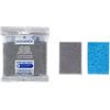 martini SPA - Hygiene+ - Spugne multiuso con fibra antigraffio, 35g, 2 unità - Made in Italy -