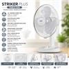 USHA Ventilatore da tavolo USHA Striker Plus 16" (400 mm) 2100 giri/min 100% rame ...